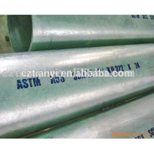 ASTM A53 Tubo de acero / tubería de gi / tubo sin costura